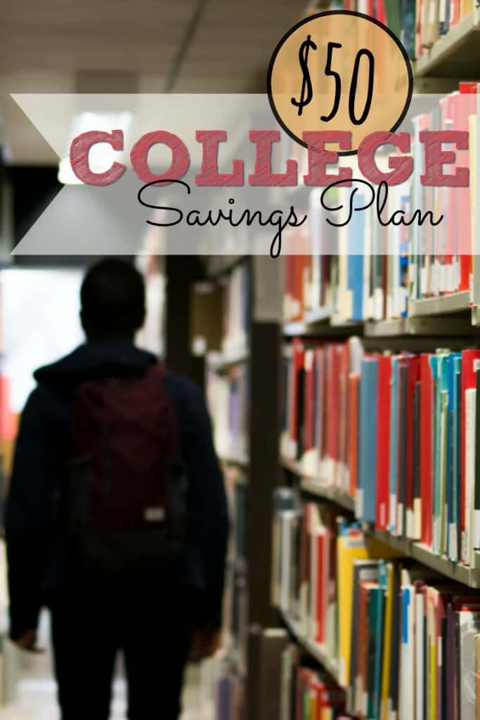 How to save for college, $50 at a time