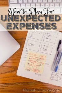 How to plan for unexpected expenses