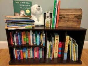 Fuss Fish's nursey bookcase