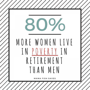 80% more women live in poverty in retirement than men