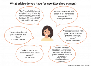 Advice Etsy shop owners have for new potential shop owners