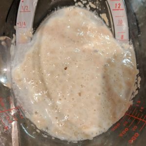 Proofed yeast