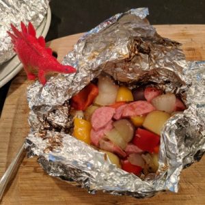 kielbasa foil packs