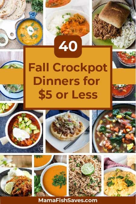 40 Delicious Crock Pot Dinners Under 5 Smart Money Mamas