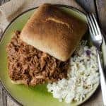 BBQ Pulled Chicken in the slow cooker