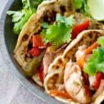 Slow cooker chicken fajitas