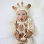 No sew Sophie to Giraffe costume