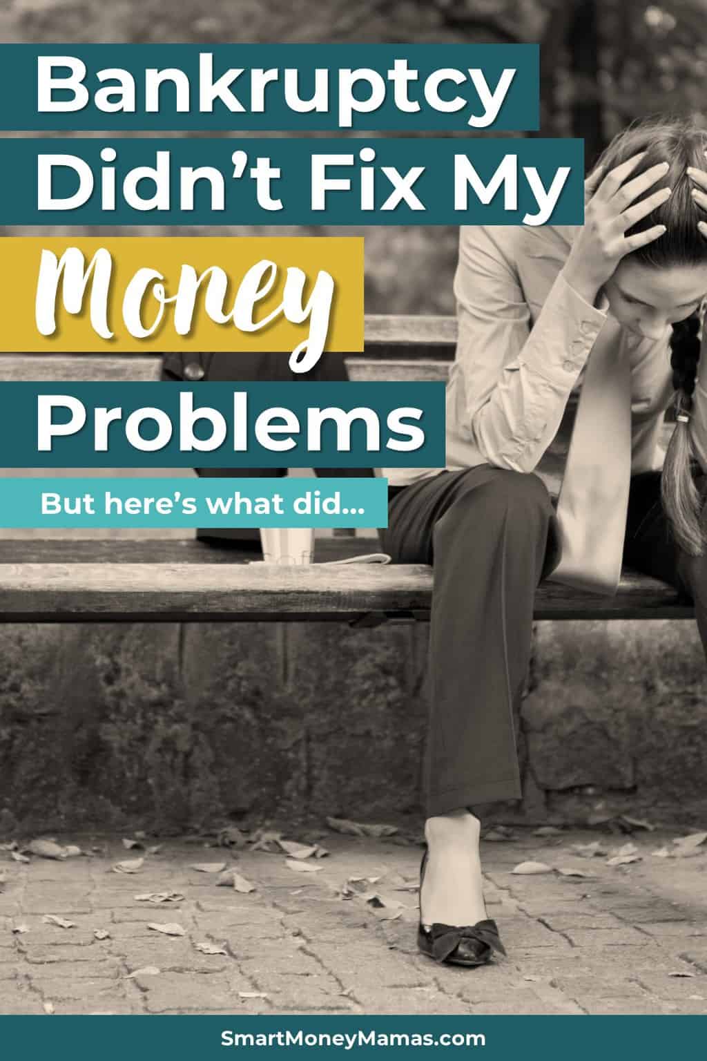 Fascinating story! I can totally see how filing for bankruptcy might just be a band-aid if you don\'t work on your money mindset. Love how YNAB helped her take control of her finances! #ynabcommunity #bankruptcy #debtfreecommunity #debtsucks #budget #moneytips #smartmoneymamas