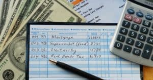 Keeping transactions in a checkbook