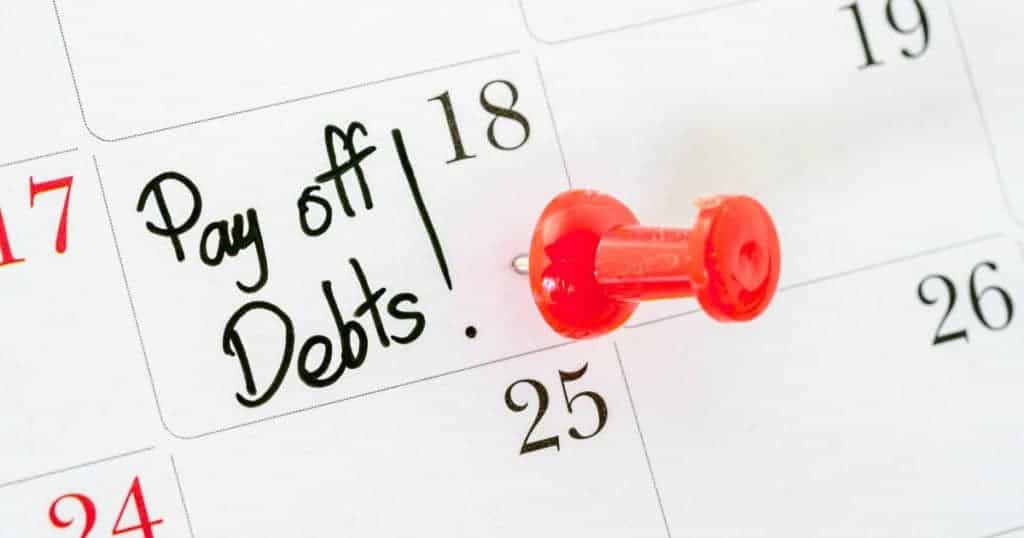 Set a debt free date