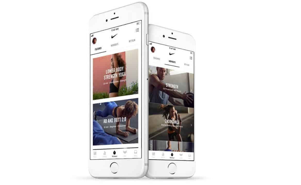 The Nike Training Club app has over 185 free workouts