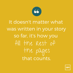 it doesn't matter what was written in your story so far. It is how you fill the rest of the pages that count.