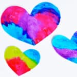 Rainbow Hearts Valentine's Crafts for Kids