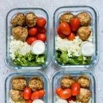 Air Fryer Meatballs for Meal Prep