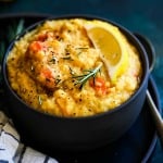 Slow Cooker Lemon Rosemary Lentil Soup