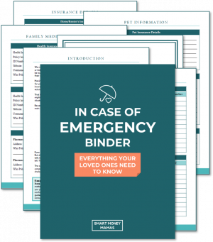 Emergeny Binder PNG Family Emergency Binder Update Preview